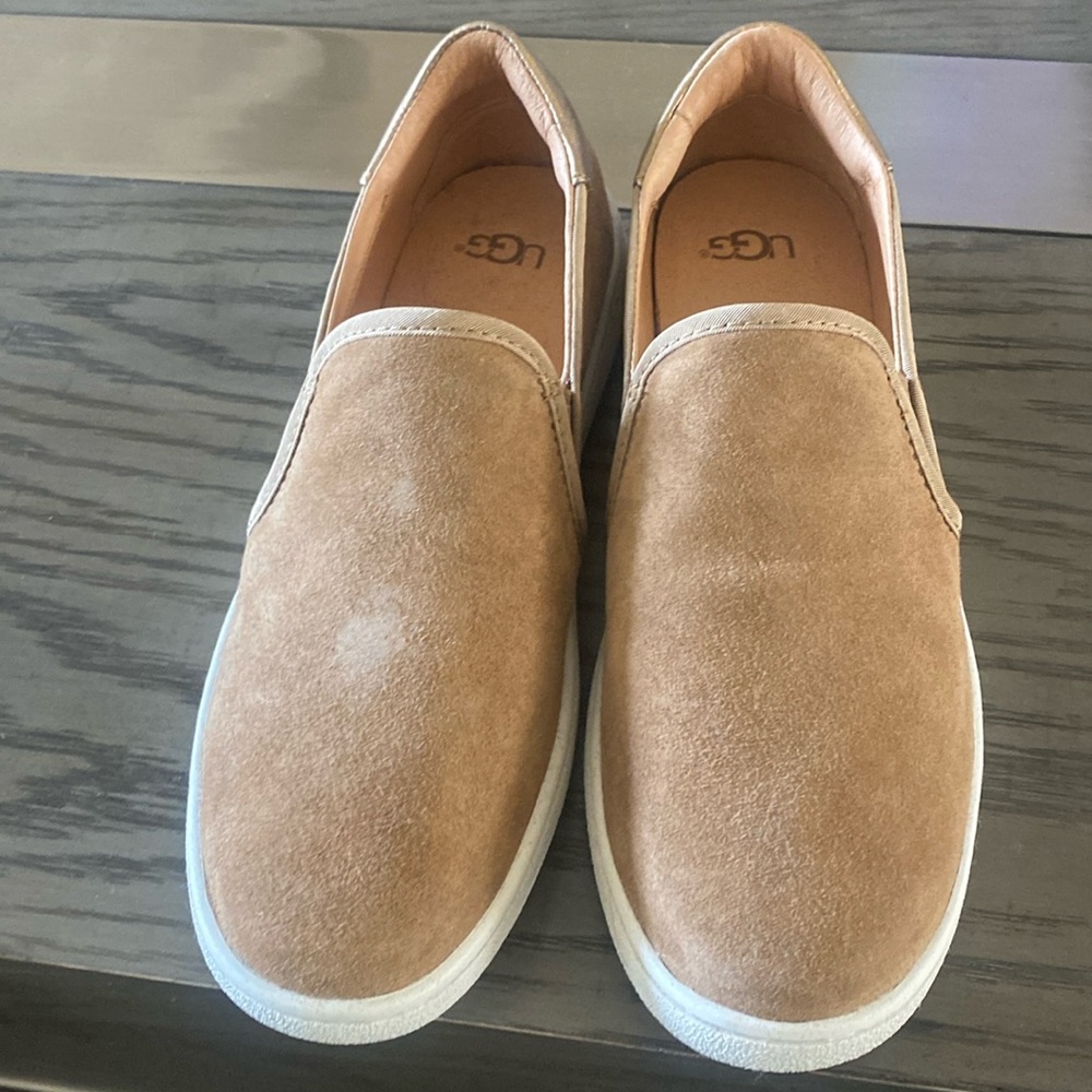 New never worn/UGG slip on tennis shoes